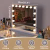 VANITII Coiffeuse LED 6 modes – 11 tiroirs, blanc Voir les images du produit 13