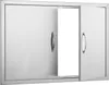 SucceBuy 915x610 mm Doppia porta di accesso al barbecue, Anteprima dell’immagine prodotto 1