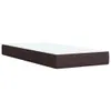 Möbel Boxspringbett mit Matratze Dunkelbraun 90x200 cm Produktbild-Vorschau 9