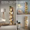 ML-Design Drehbares Bücherregal Kinder mit 5 Ebenen & 20 Produktbild-Vorschau 5