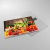 Bilder auf glas - Lebensmittel Gemüse Brokkoli Fleisch - Produktbild-Vorschau 2