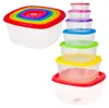 TG56581 POJEMNIKI NA ŻYWNOŚĆ ZESTAW 7szt lunchbox kuchenne Podgląd zdjęcia produktu 1