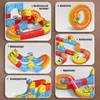 Spielzeugeisenbahn-Set Magnetische Zugbahn Baukasten Produktbild-Vorschau 3