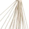 A close-up view of several thick, cream-colored ropes tied together at the top. Podgląd zdjęcia produktu