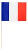 10 Papier Fahnen Frankreich 20 x 30 cm Produktbild-Vorschau 2