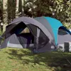 vidaXL Rodinný stan pro 6 osob Blue Waterproof Náhled obrázku produktu 2