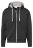 HAKRO Kapuzenjacke Bonded 455, anthrazit/silber, XL Produktbild-Vorschau 1