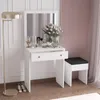 Skye Decor, Felix, make-uptafel, wit, 100% melaminecoating Productafbeelding-voorbeeld 2