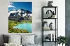 MuchoWow® Poster Schnee - Berg - Wasser 90x120 cm - Produktbild-Vorschau 4