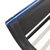 Close-up of the headboard of a bed with blue LED lighting. Náhľad obrázku produktu