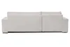 The back view of a beige sectional sofa. Produktbild-Vorschau