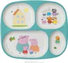 Petit Jour Paris - Menü Tablett Peppa Pig - mélamin, Voir les images du produit 1