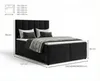 Chilly Möbel Design Bett Astoria - Komfort Boxspringbett Produktbild-Vorschau 7