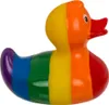 OOTB Regenbogen Quietsche-Ente Pride ca. 10 cm Produktbild-Vorschau 3