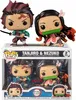 A Funko Pop! vinyl figure 2-pack of Tanjiro and Nezuko from Demon Slayer, displayed in its original packaging. Podgląd zdjęcia produktu
