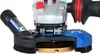 Close-up of a dust extraction hood attached to an angle grinder. Produktbild-Vorschau
