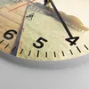 Wanduhr - Rund - Glasuhr - Malediven Ferienhäuser Wasser - Produktbild-Vorschau 5