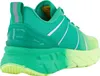 A rear view of a green and yellow sneaker against a white background. Produktbild-Vorschau
