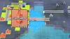 A screenshot from a video game showing a captured city with a character standing on top of a building. Produktbild-Vorschau