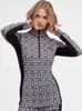 Kari Traa Merino Base Layer Rose Half Zip noir : M Taille : Voir les images du produit 1