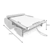 3-Sitzer Sofa PAVARTI – Schlafsofa mit Matratze 140x195 cm Produktbild-Vorschau 15