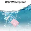 A portable blender submerged in water, demonstrating its waterproof feature. Produktbild-Vorschau