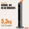 Ventilator 2in1 Keramik Heizlüfter Elektro HCEHT 3611 | Produktbild-Vorschau 6