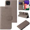 Collage of images showing a flip phone case from different angles and perspectives. Produktbild-Vorschau