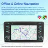 Autoradio mit Rückfahrkamera für Audi A3 8P 2003-2012 Produktbild-Vorschau 6