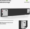 Blumfeldt Infrarotheizung Für Wände 50 W – Wandmontage Und Produktbild-Vorschau 3