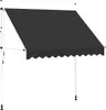 vidaXL Tenda da sole retrattile a comando manuale 250 cm Anteprima dell’immagine prodotto 7