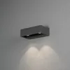 Monza Wandl. 2x6W LED anthra. Produktbild-Vorschau 3
