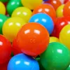 Spielbälle ø7cm 25Stk grün, gelb, orange, rot, blau Produktbild-Vorschau 2