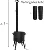 Utschak Ø49 cm Abzugsrohr XXL Kasan 22 L Aluminiumdeckel Produktbild-Vorschau 3