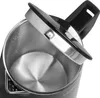A close-up view of the inside of an electric kettle, showing the stainless steel interior and the open lid. Anteprima dell’immagine prodotto
