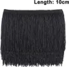 10 Meter Länge 10cm/15cm Breite Quaste Seide Fransen Produktbild-Vorschau 1