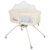 2 in 1 Beistellbett Baby mit Matratze,Faltbares Produktbild-Vorschau 4