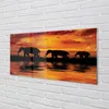 Glasbilder 140x70 Wandkunst West Lake Elefanten Produktbild-Vorschau 2