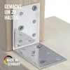 Alberts Lochplattenwinkel  | sendzimirverzinkt | 100 x 100 Produktbild-Vorschau 4