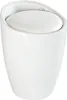 WENKO Bad Hocker CANDY Wäsche Korb 20 L Sack Sammler Sitz Produktbild-Vorschau 1
