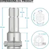 Kloubový hřídel, PTO 175 mm pouzdro s drážkovaným uložením Náhled obrázku produktu 9