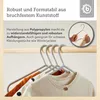 Bieco Kleiderbügel Kinder 8 St. Grau | Länge ca. 30 cm | Produktbild-Vorschau 4
