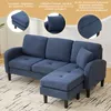 STILVORA Ecksofa L-Form 3-Sitzer mit Chaiselongue, Produktbild-Vorschau 5