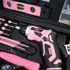 P & K 135-teiliges Werkzeugset im Pinken Werkzeugkoffer Produktbild-Vorschau 3