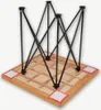 Compact Carrom - 68X68 cm - Eco bois dur Inde - Plus petit Voir les images du produit 5