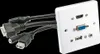 LINDY Wanddose VGA/HDMI/USB/3.5mm Stereo Produktbild-Vorschau 3