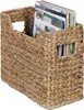 Relaxdays Zeitungsständer, Wasserhyazinthe, HBT: 25 x 34,5 Produktbild-Vorschau 1