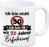 50. Geburtstag Kaffeebecher mit lustigem Spruch: 18 mit Produktbild-Vorschau 1