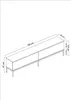 Skye Decor, Lord - Black, TV-Schränke, Schwarz, 180 x 47 x Produktbild-Vorschau 7