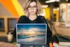 MuchoWow® Laptop Aufkleber Sticker Cover Strand - Meer - Produktbild-Vorschau 5